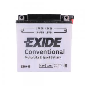 EXIDE EB9-B YB9-B MOTOSİKLET VE ATV AKÜSÜ