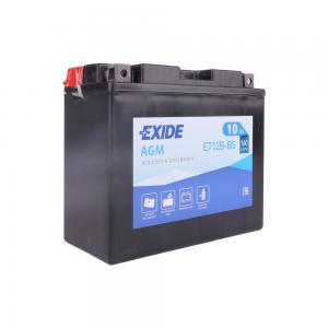 EXIDE ET12B-BS YT12B-BS 12V10AH MOTOSİKLET AKÜSÜ